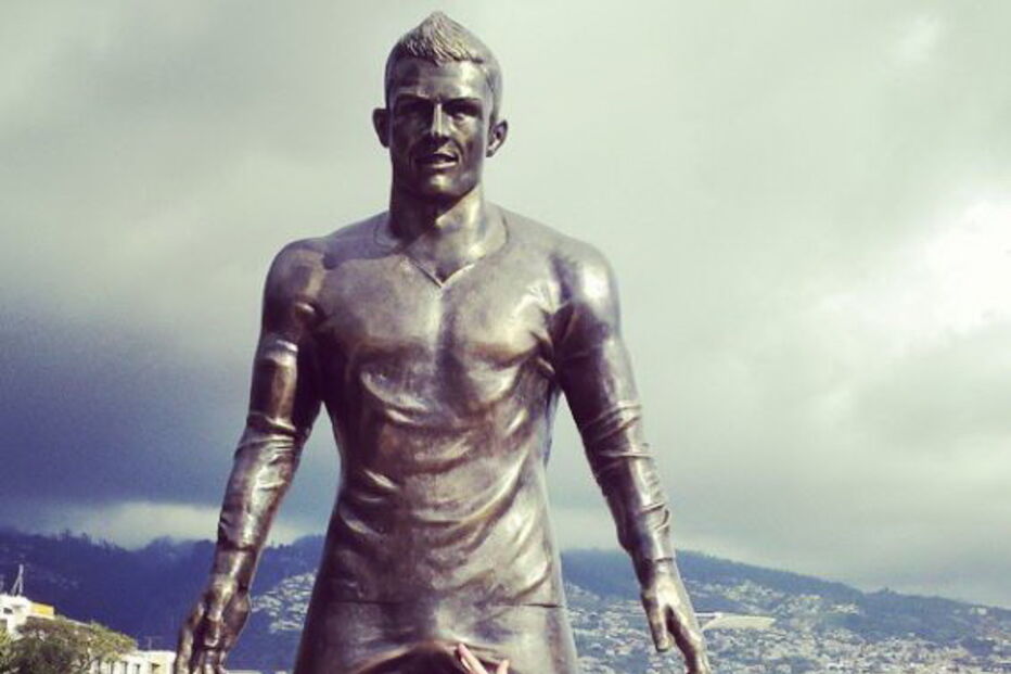 Estátua de Cristiano Ronaldo 