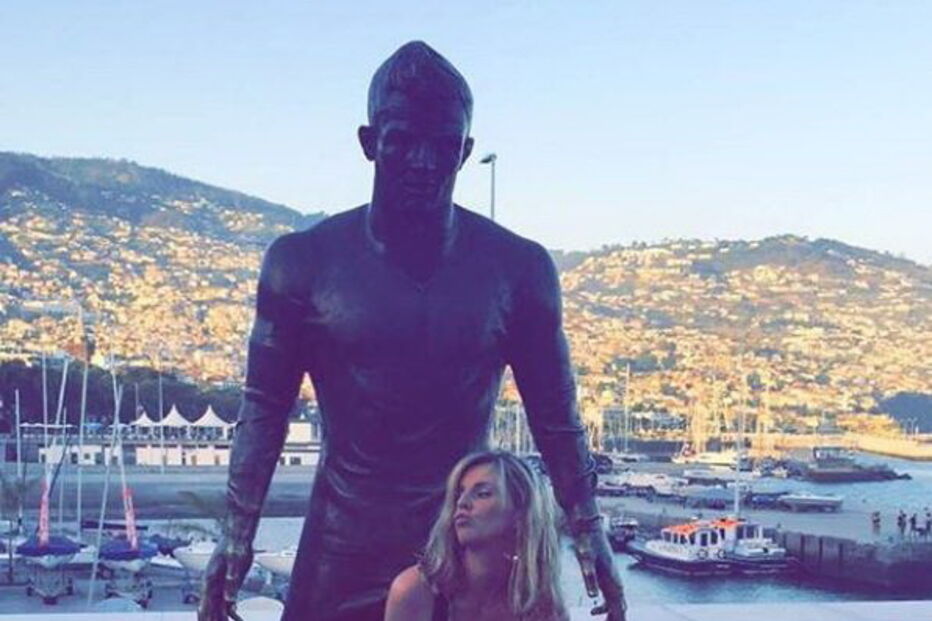 Estátua de Cristiano Ronaldo 