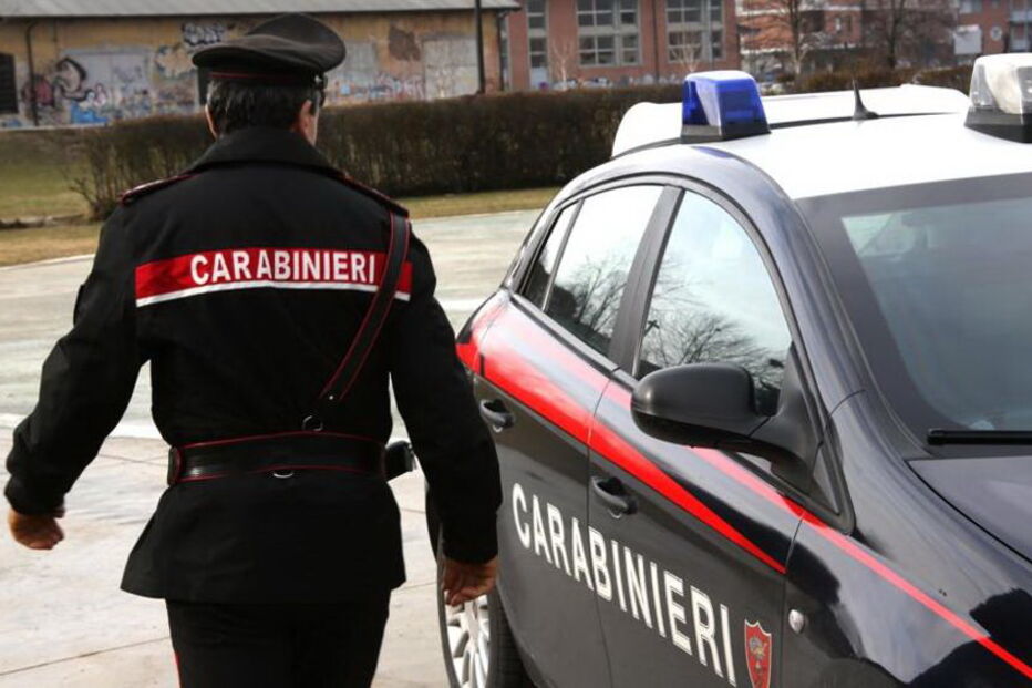 Carro da polícia italiana, os Carabinieri