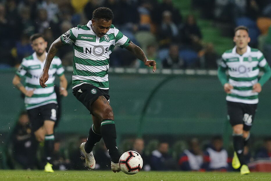 Wendel em jogo pelo Sporting