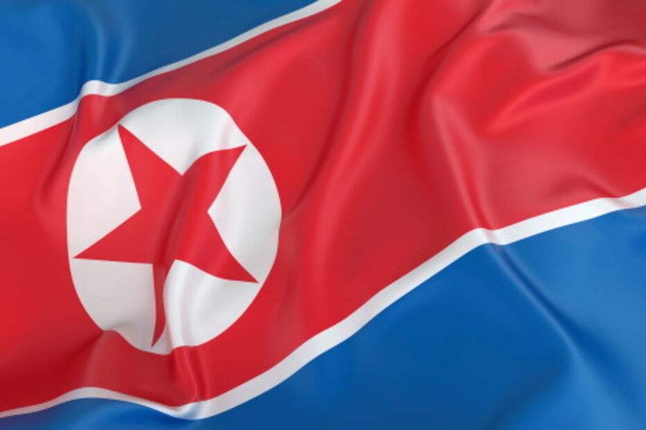 Bandeira Coreia do Norte