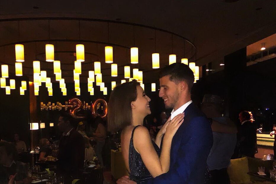 Rúben Dias revelou foto com a namorada, April Ivy