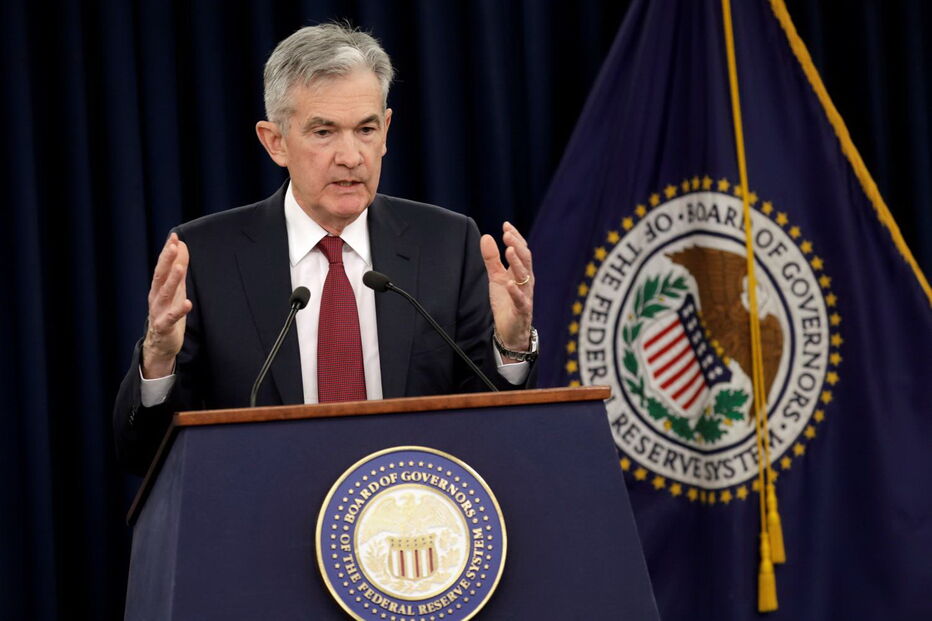 Jerome Powell, presidente da Reserva Federal norte-americana