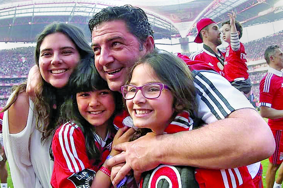 Rui Vitória com a família