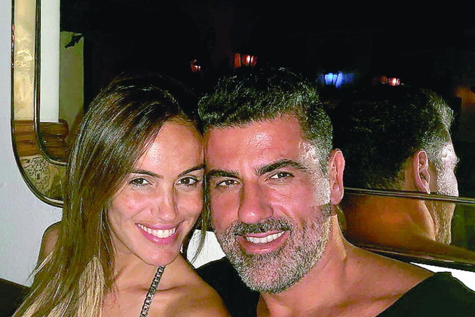 Liliana Aguiar com o namorado Francisco Nunes