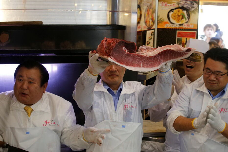 Atum vendido por 2,7 milhões