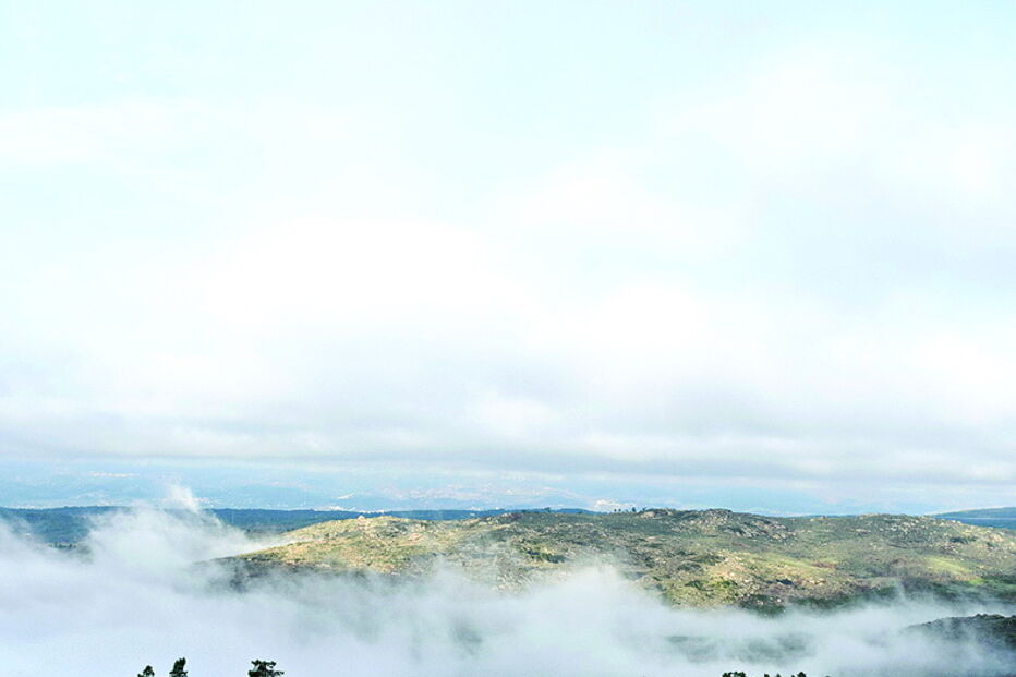Miradouro da capela da senhora da azinheira revela uma vista magnífica
