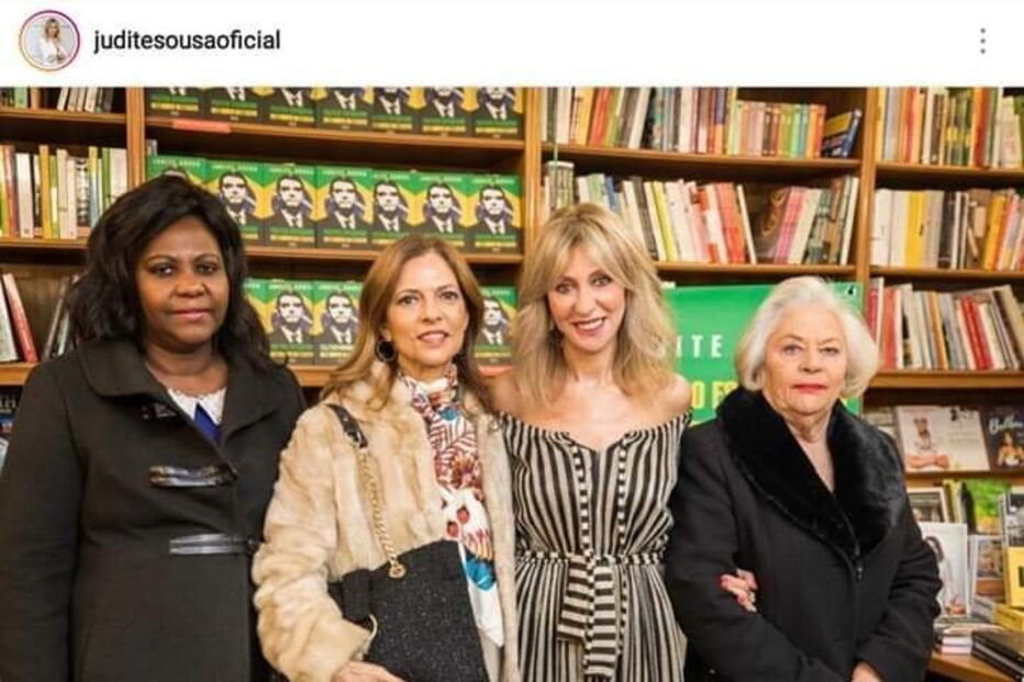 Judite Sousa com a mãe, a irmã e a 