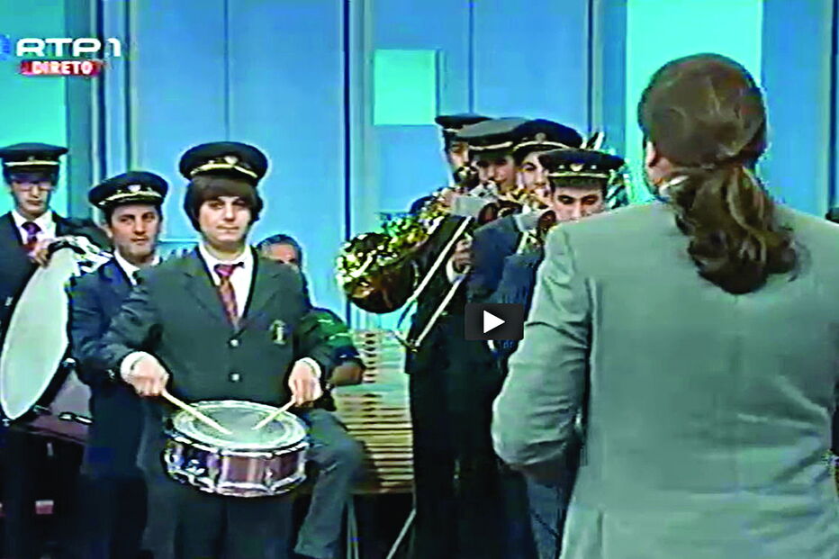 Banda Musical de São Cipriano esteve no programa ‘A Praça da Alegria’, exibido na RTP 1 