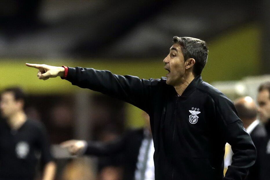 Bruno Lage, treinador do Benfica