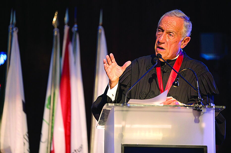 Marcelo Rebelo de Sousa deu simbolicamente a última aula em setembro, na abertura solene do ano académico