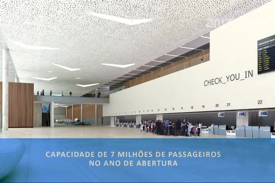 Vídeo mostra como vai ser o novo Aeroporto do Montijo