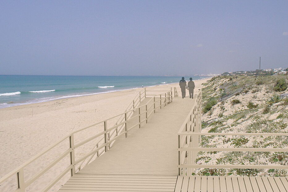 Projeto prevê a criação de um passadiço de acesso à praia do Ancão, em articulação com os apoios de praia existentes