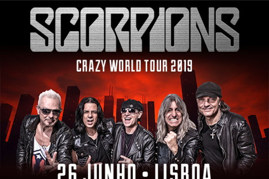 Scorpions regressam a Portugal em junho 