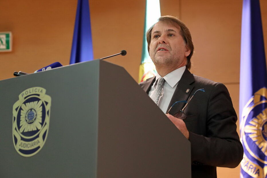 Posse do diretor Nacional adjunto da Polícia Judiciária, João Eugénio Serpa Botelho de Melo (procurador da República), no Edifício sede da Polícia Judiciária.