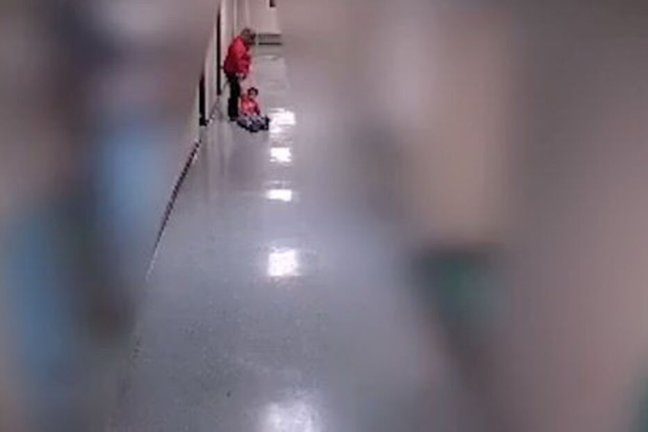 Professora arrasta menino autista de nove anos pelo corredor da escola