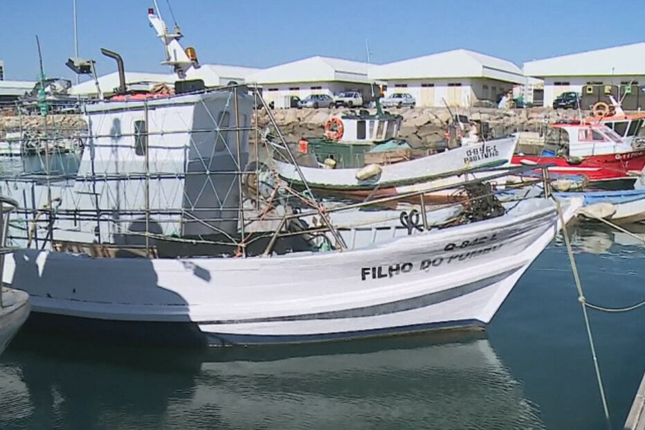 Barcos de pesca em Quarteira