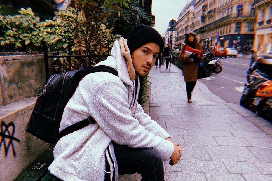 David Carreira publicou fotos da féria em Paris