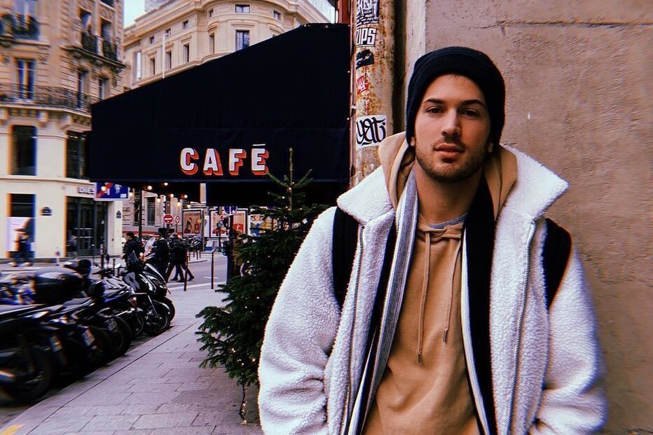 David Carreira publicou fotos da féria em Paris	