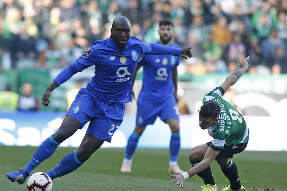 Danilo no jogo Sporting-FC Porto