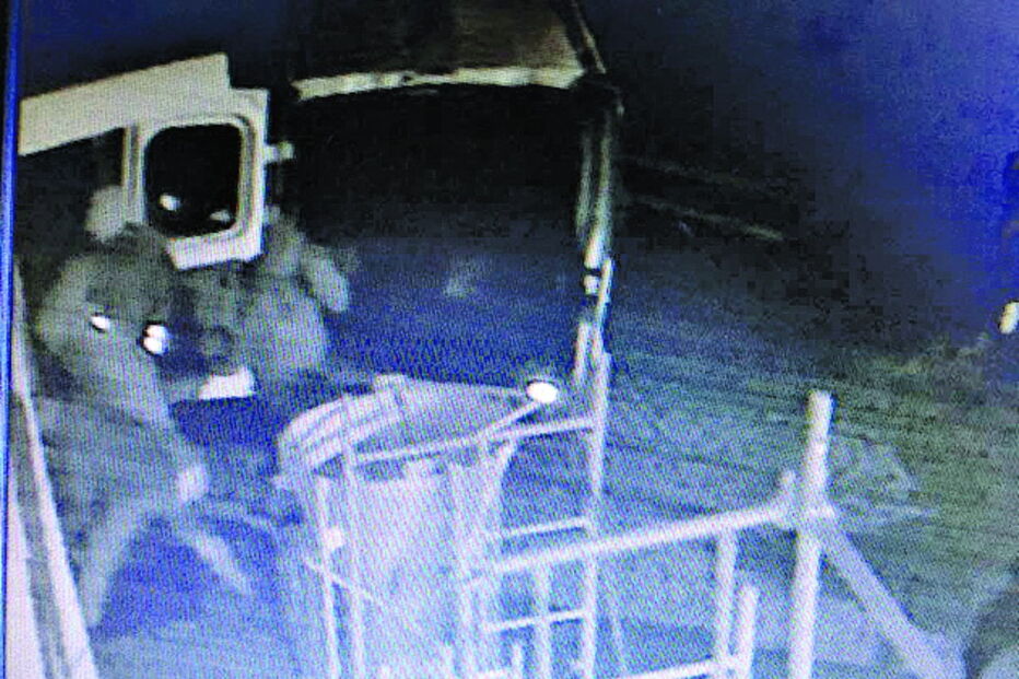 Assalto foi registado pelas câmaras 