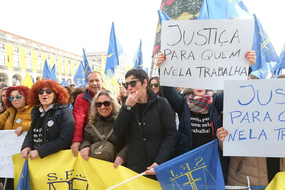 Cerimónia de abertura do ano judicial marcada com greve do setor