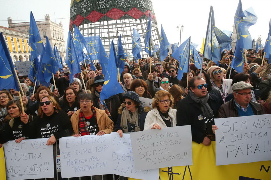 Cerimónia de abertura do ano judicial marcada com greve do setor