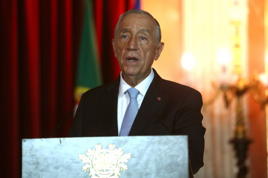 Marcelo Rebelo de Sousa foi o  último a discursar na cerimónia  de abertura do ano judicial