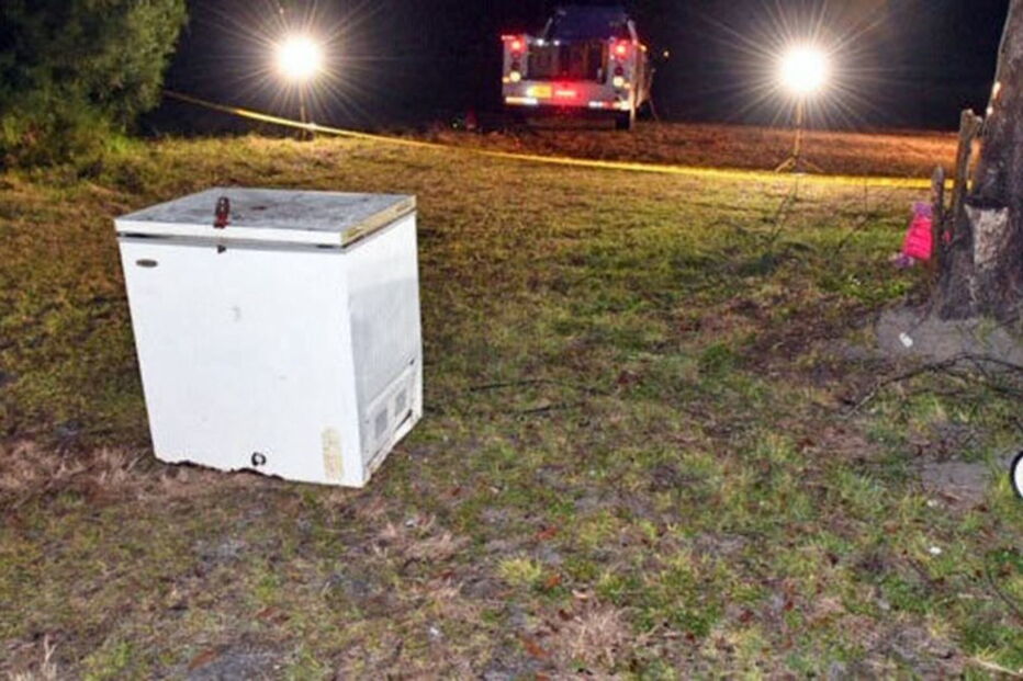 Três crianças morrem fechadas em arca frigorífica