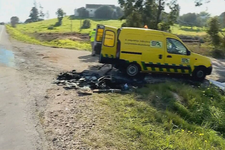 Acidente faz dois mortos em Castro Marim e corta circulação