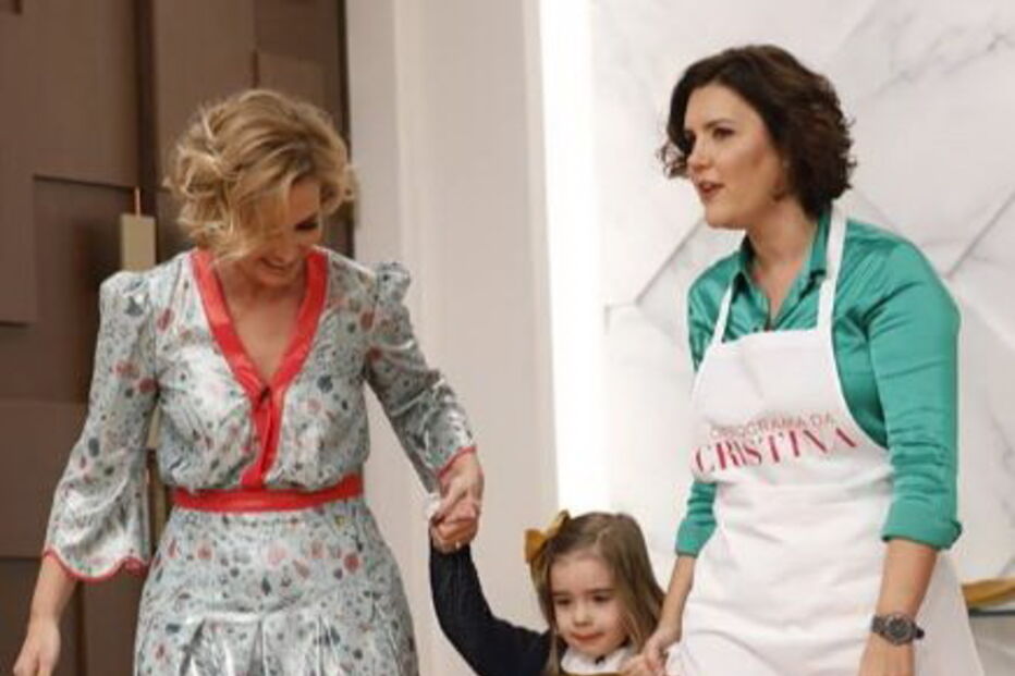 Assunção Cristas, a filha mais nova e Cristina Ferreira