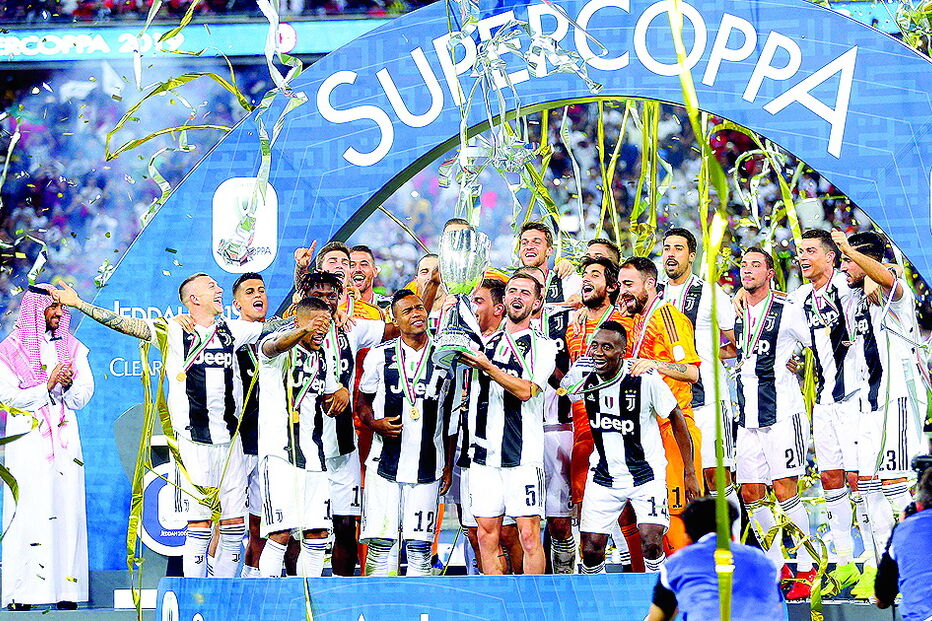 Cristiano Ronaldo marcou e a Juve fez a festa após o triunfo sobre o Milan 