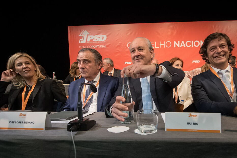 Rui Rio no Conselho Nacional do PSD