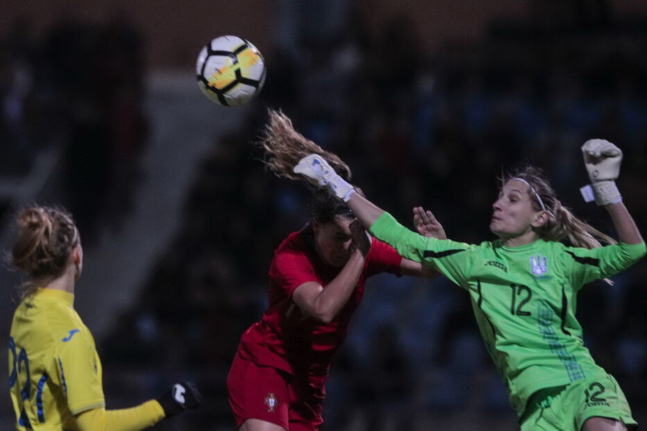 Seleção feminina de Portugal empata com Ucrânia em jogo que dominou