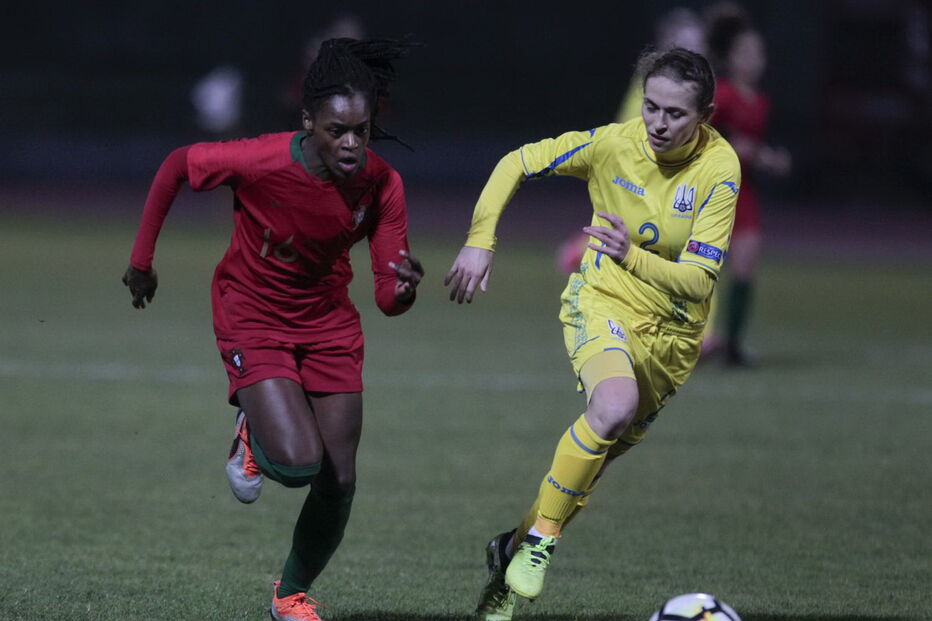 Seleção feminina de Portugal empata com Ucrânia em jogo que dominou
