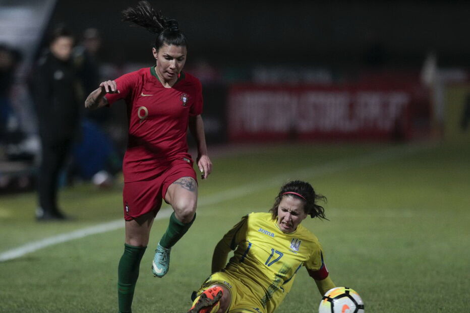 Seleção feminina de Portugal empata com Ucrânia em jogo que dominou