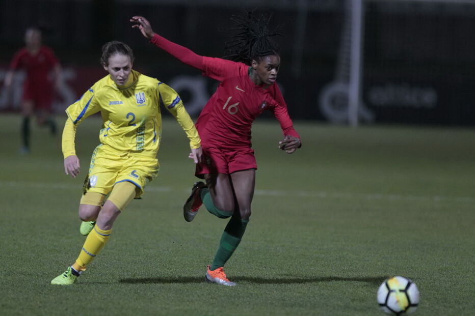 Seleção feminina de Portugal empata com Ucrânia em jogo que dominou