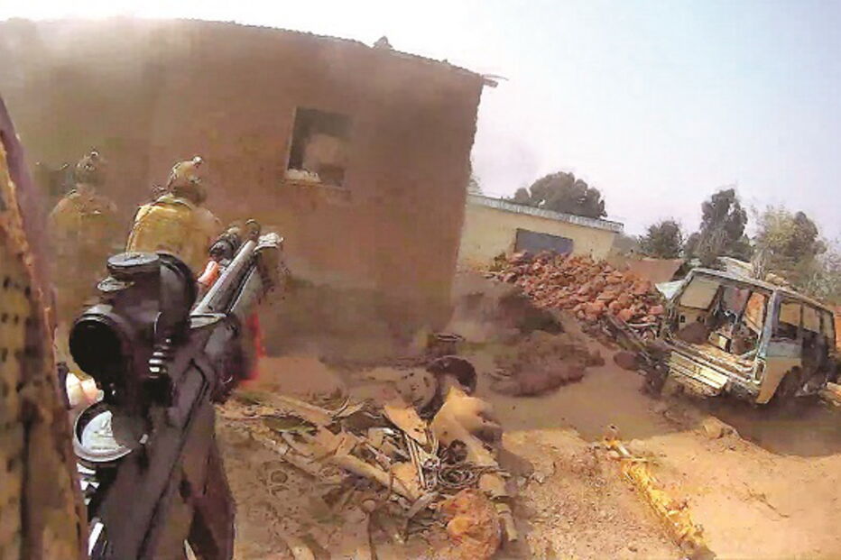 Militares portugueses combatem em Bambari