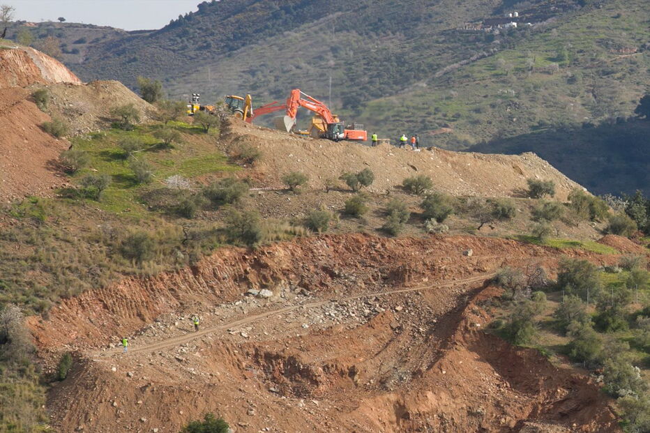 Buscas por Julen em Málaga