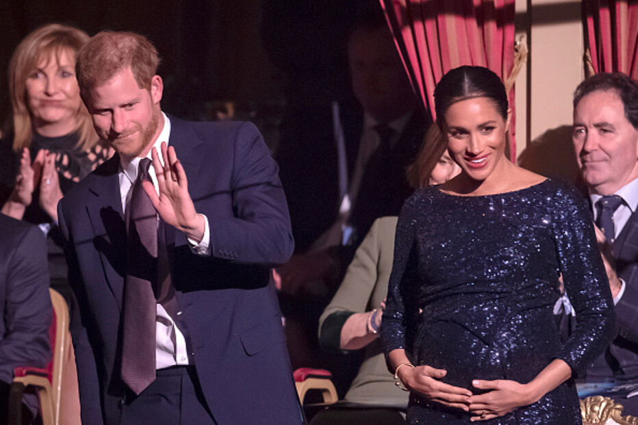 Meghan Markle com Harry em Londres