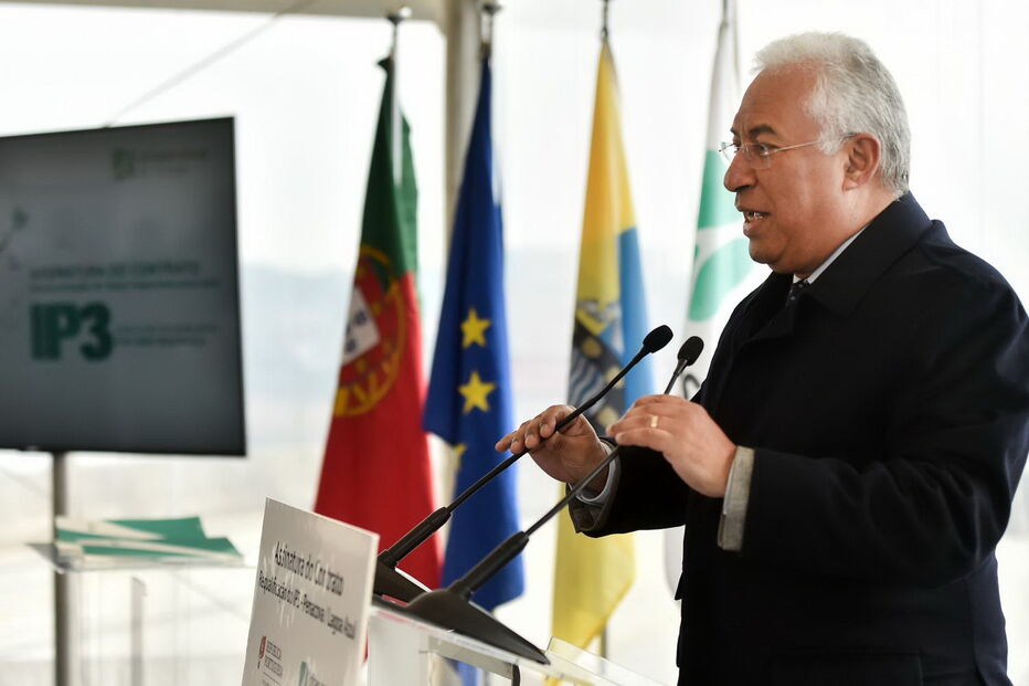 Primeiro-ministro esteve na apresentação do novo traçado do IP3