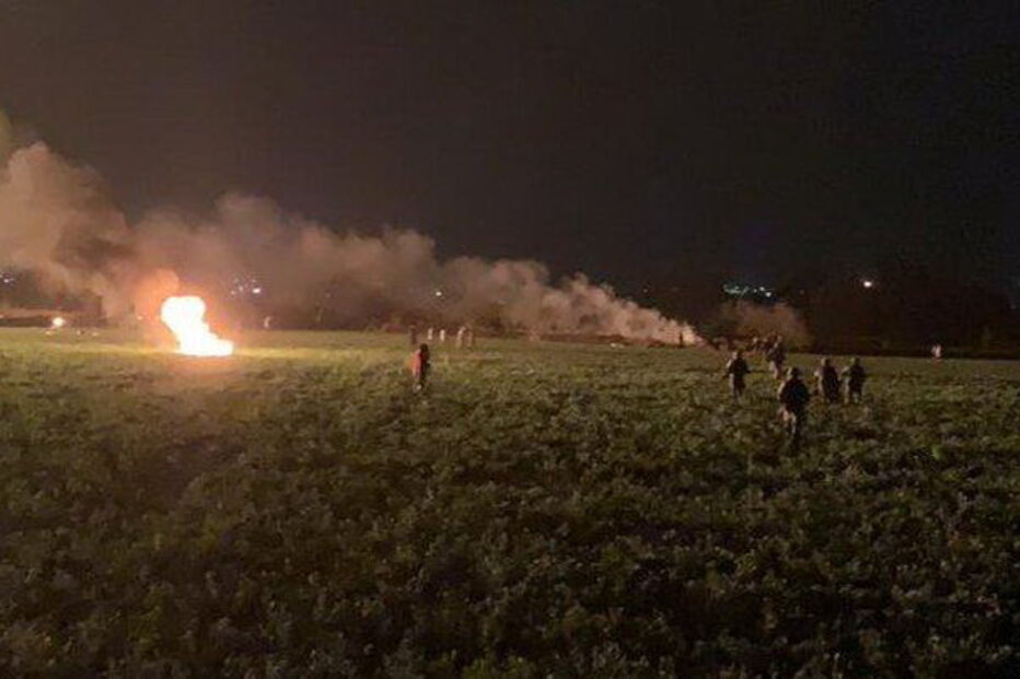 Incêndio de oleoduto no México