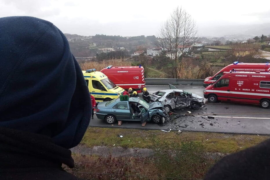 Bebé gravemente ferido em acidente no Marco de Canaveses