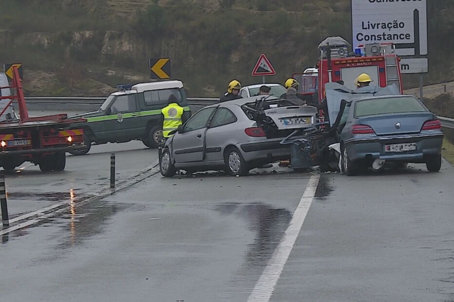 Bebé gravemente ferido em acidente no Marco de Canaveses	