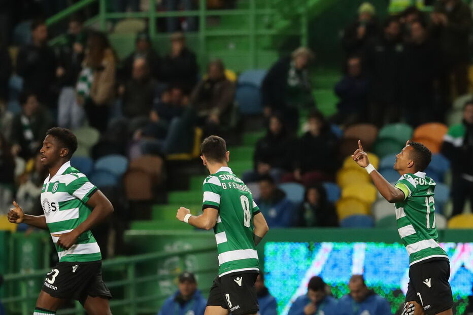 Jogo entre Sporting e Moreirense em Alvalade
