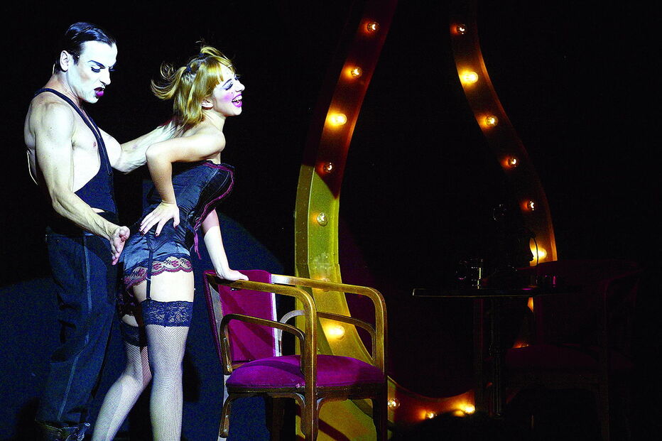 Em 2008 Diogo Infante dirigiu Henrique Feist em ‘Cabaret’ 