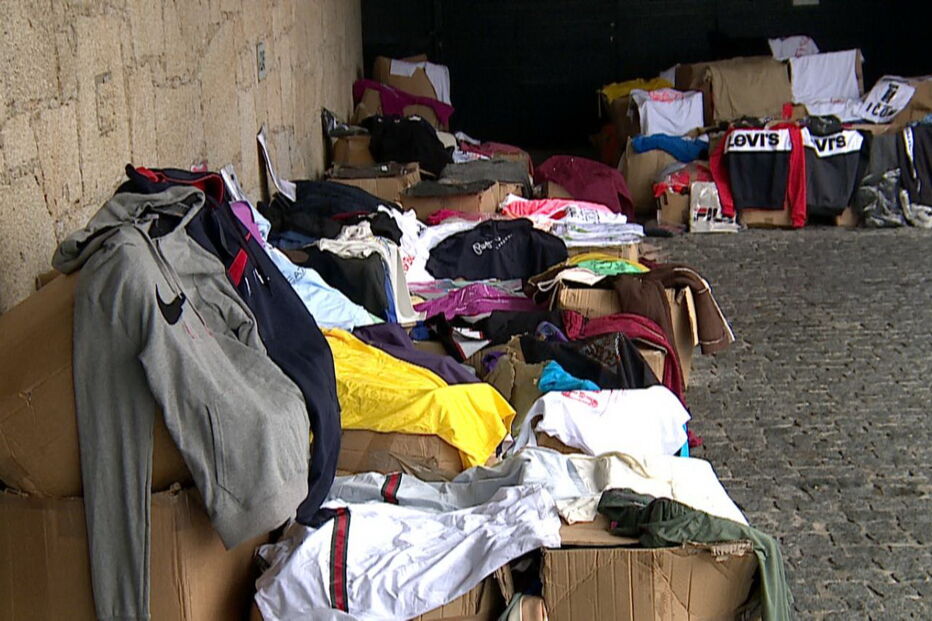 GNR caça 1,4 milhões em roupa contrafeita