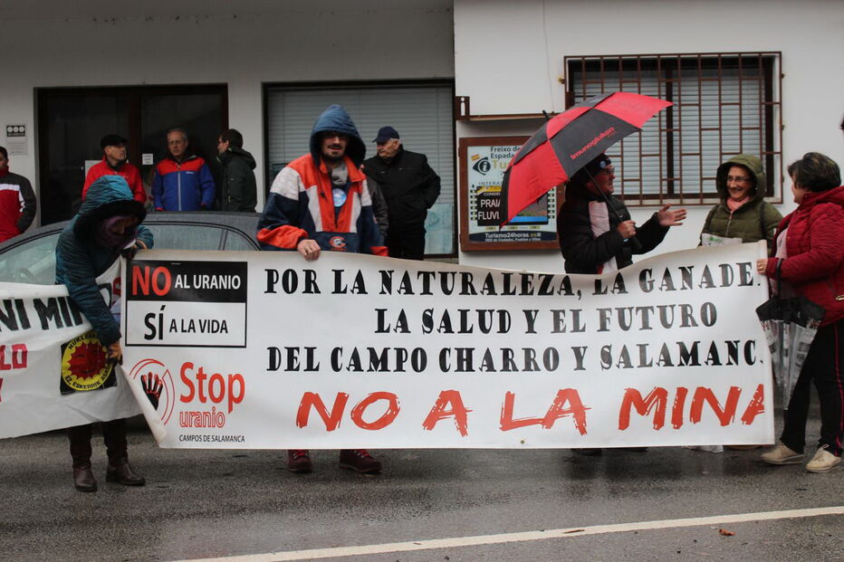 Portugueses e espanhóis juntaram-se e uniram os dois países contra exploração de urânio em Salamanca