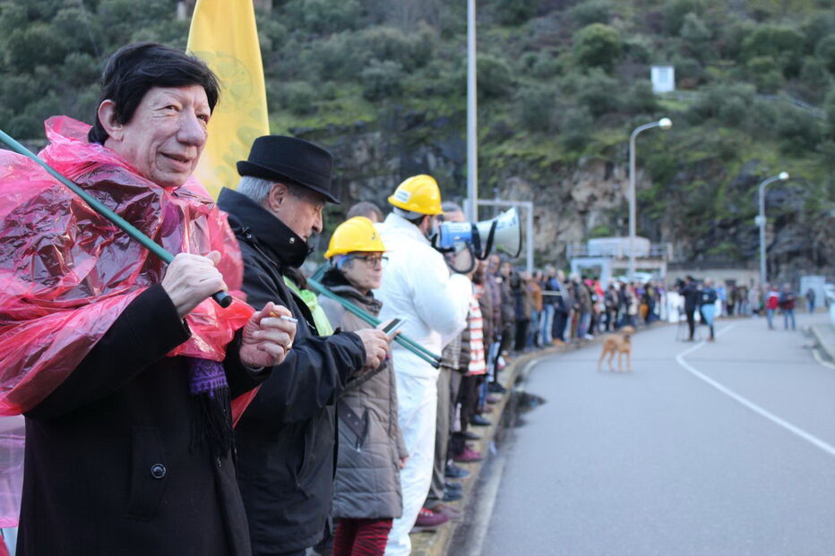 Portugueses e espanhóis juntaram-se e uniram os dois países contra exploração de urânio em Salamanca