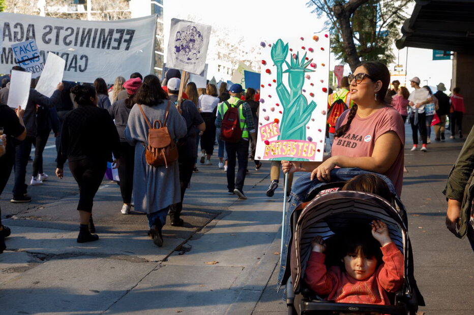 Marcha das Mulheres em Los Angeles celebrou 